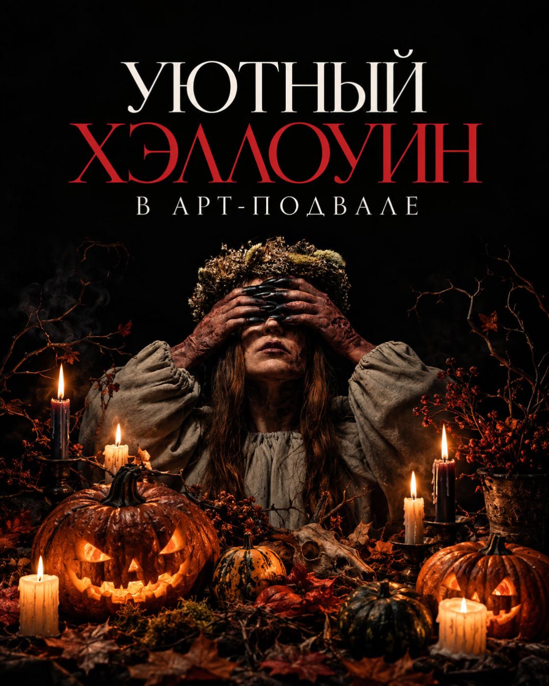 Уютный Хэллоуин в Арт-Подвале